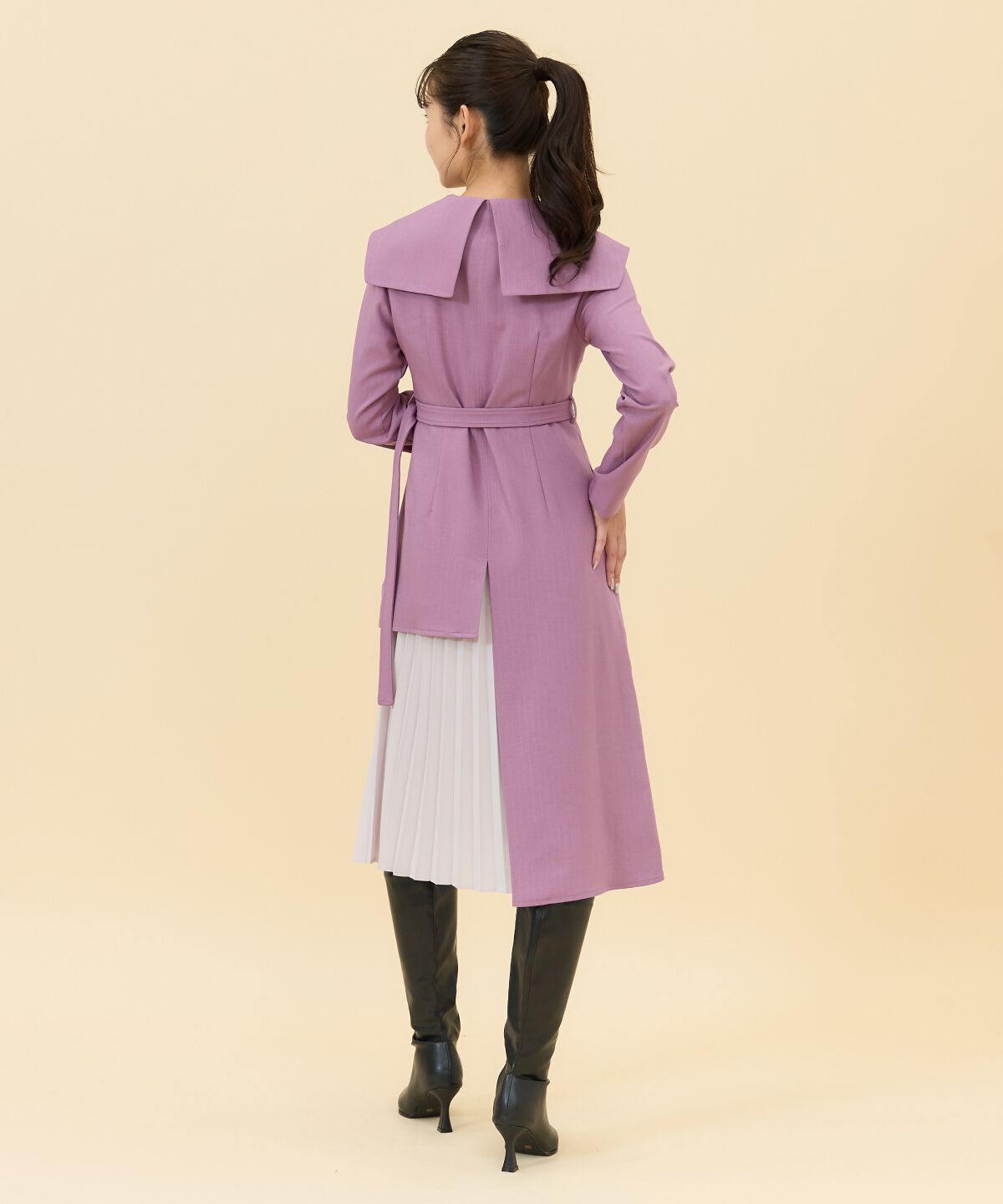 REDYAZEL「アシメデザインセーラープリーツワンピース」|ワンピース|