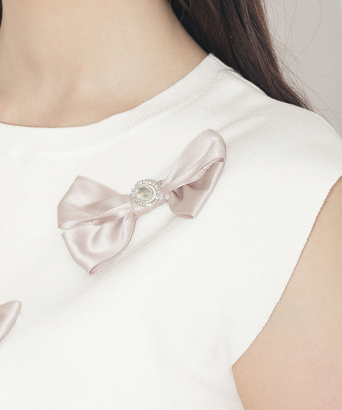 WILLSELECTION「ランダムサテンリボンプルオーバー」|Tシャツ・カットソー|