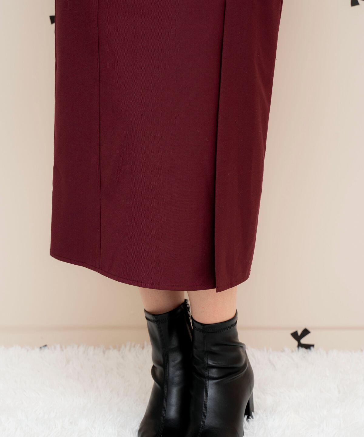 WILLSELECTION「ドレープリボンIラインワンピース」|ワンピース|