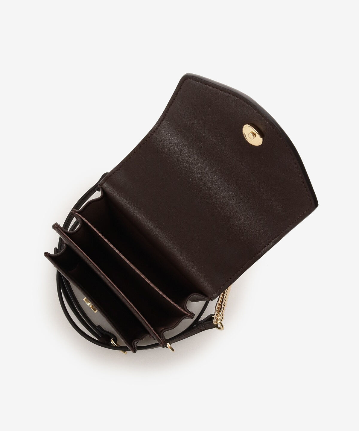 Samantha Thavasa Petit Choice「プリーツデザイン 財布付きスマホショルダー」|ショルダー・メッセンジャー|