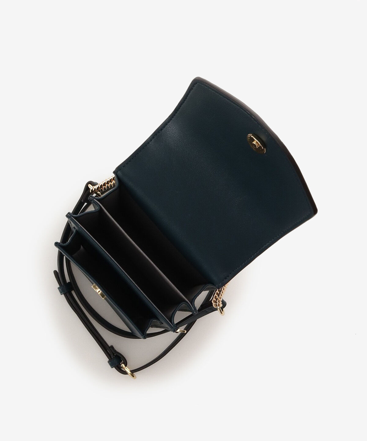 Samantha Thavasa Petit Choice「プリーツデザイン 財布付きスマホショルダー」|ショルダー・メッセンジャー|