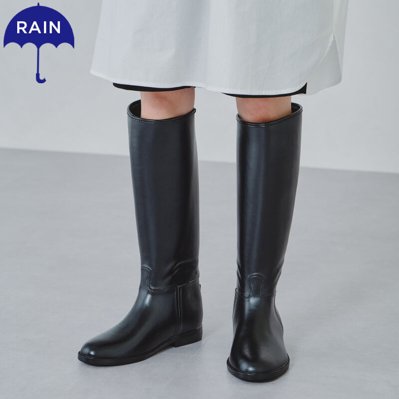 ORiental TRaffic「【防水】ロングレインブーツ/R-0014 レイン 人気 トレンド」|レインシューズ|