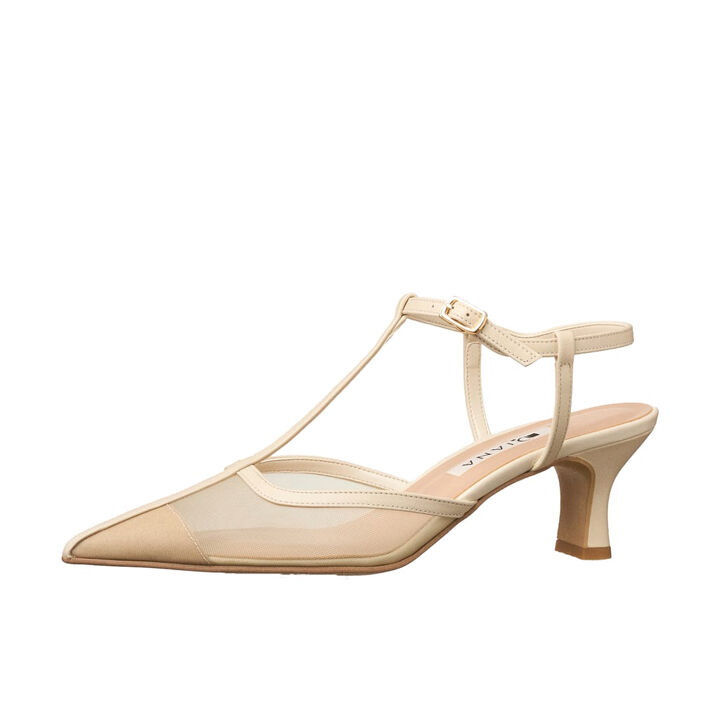 ダイアナ「オープンパンプス　U35254」|サンダル|ベージュ
