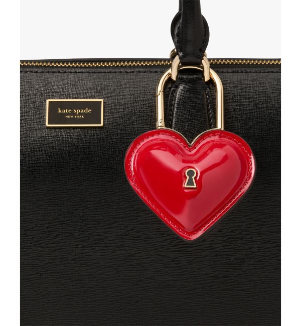 kate spade new york「キー トゥー マイ ハート バッグ チャーム」|チャーム・キーホルダー|