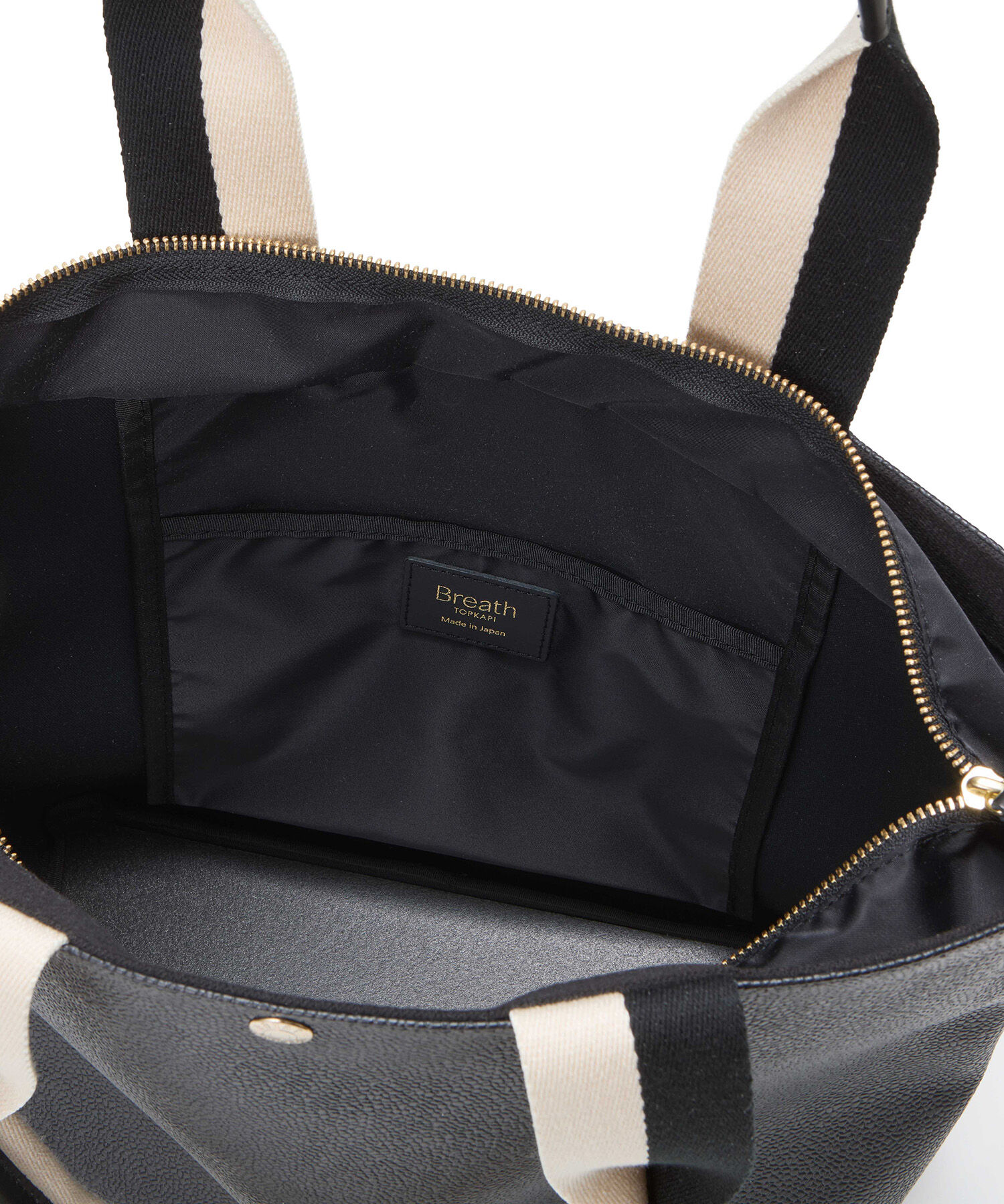 TOPKAPI BREATH「【Breath TOPKAPI】SCOTCH GRAIN スコッチグレイン プレーン バイカラー ロングハンドル A4 トートバッグ」|トートバッグ|