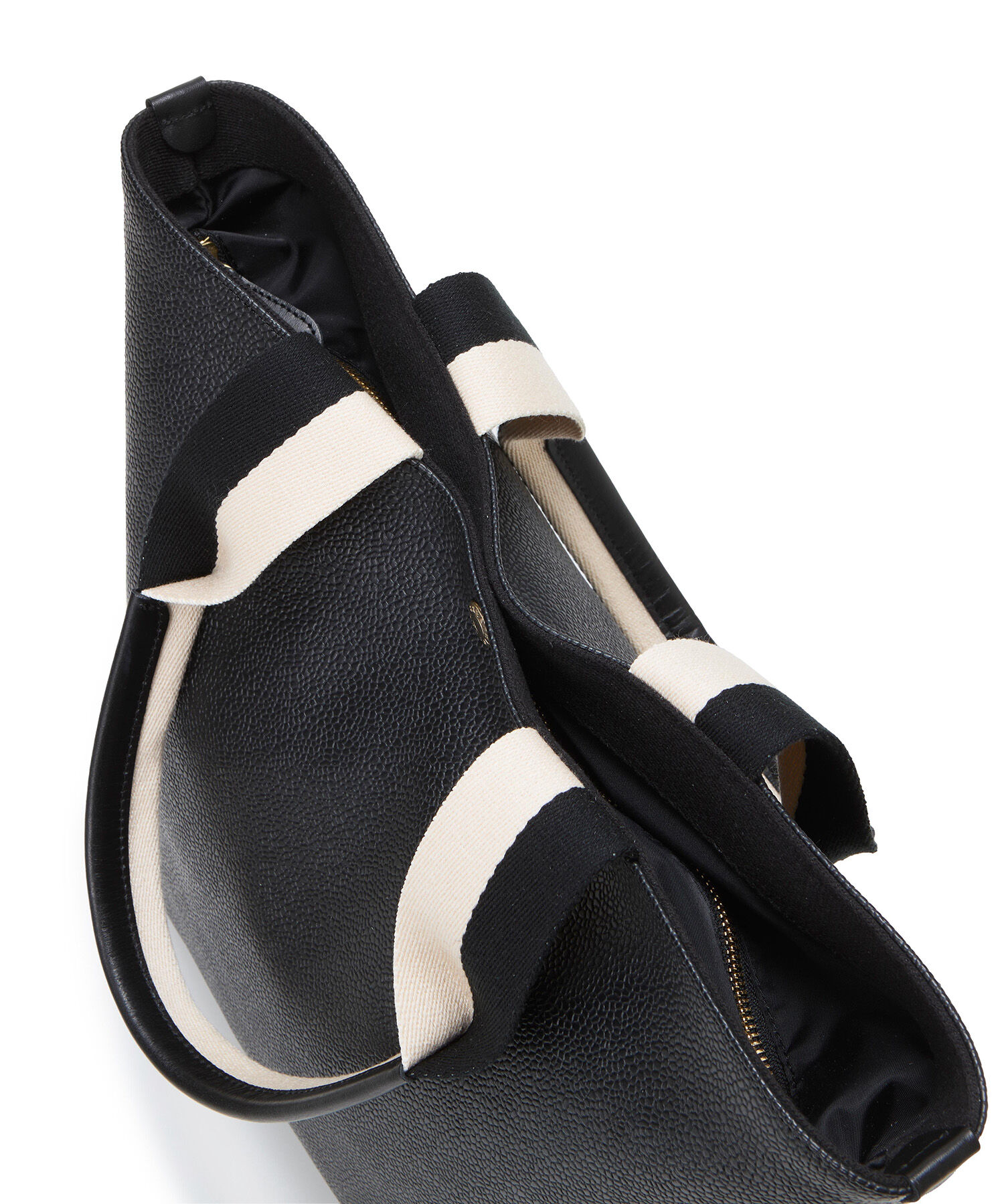 TOPKAPI BREATH「【Breath TOPKAPI】SCOTCH GRAIN スコッチグレイン プレーン バイカラー ロングハンドル A4 トートバッグ」|トートバッグ|