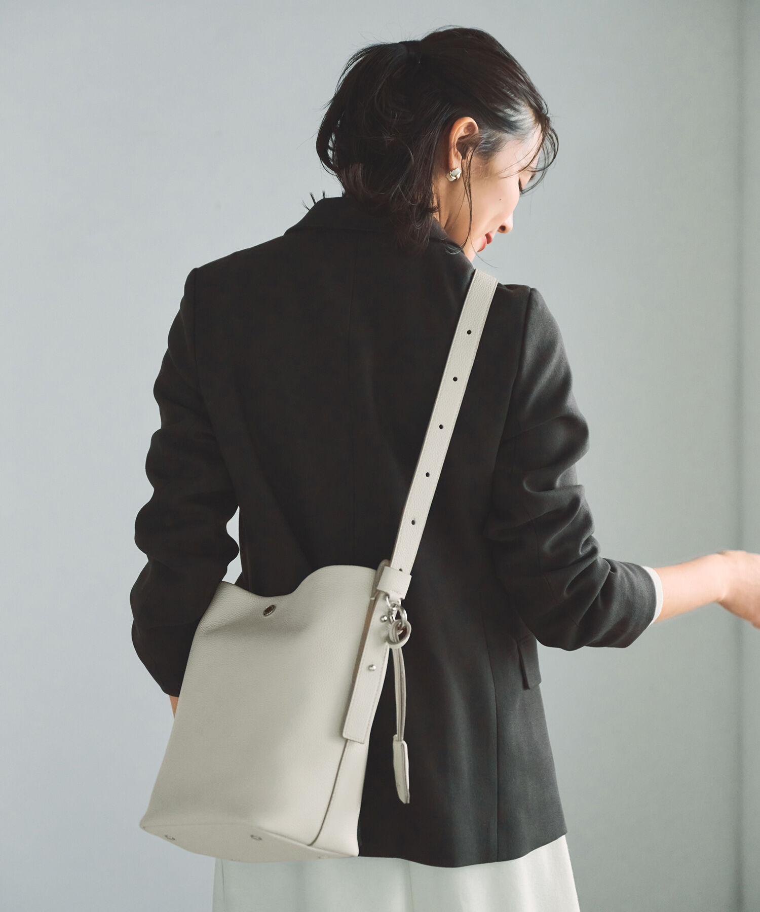 TOPKAPI BREATH「【Breath TOPKAPI】ELAN エラン シュリンクレザー ワンショルダーバッグ 」|トートバッグ|