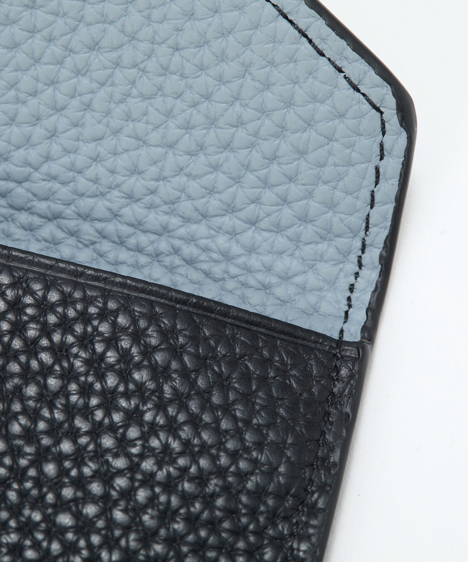 TOPKAPI BREATH「【Breath TOPKAPI】DUAL デュアル シュリンクレザー バイカラー フラグメントケース　薄型 / 軽量」|財布|