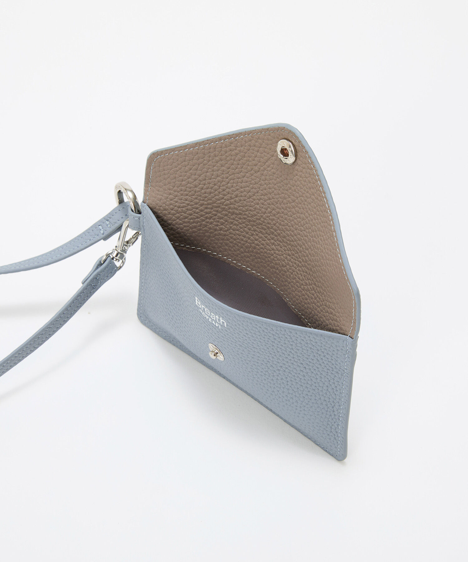 TOPKAPI BREATH「【Breath TOPKAPI】DUAL デュアル シュリンクレザー バイカラー フラグメントケース　薄型 / 軽量」|財布|