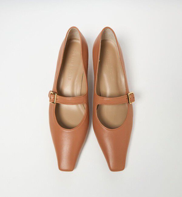 ODETTE E ODILE「スクエアソフトワンベルト パンプス45&darr;&uarr;」|パンプス|