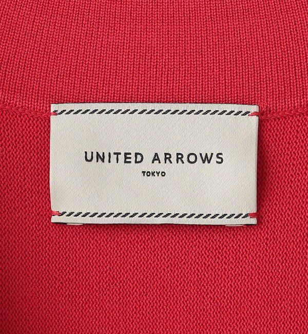 UNITED ARROWS「 コサージュ ニット ワンピース」|ワンピース|