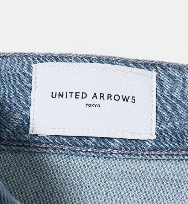 UNITED ARROWS「コットンビジューデニムパンツ」|デニム|