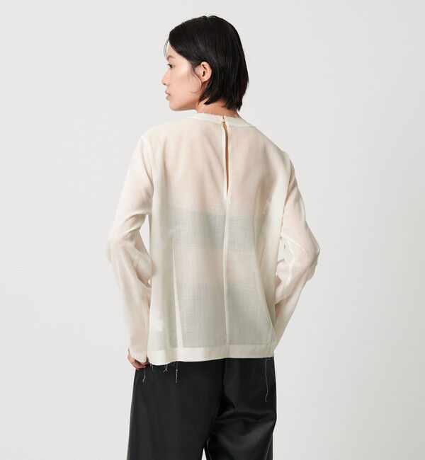 AEWEN MATOPH「＜AEWEN MATOPH＞カットオフプルオーバーブラウス」|シャツ・ブラウス|