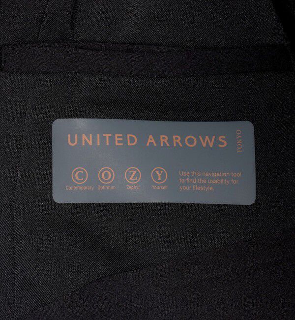 UNITED ARROWS「ハイツイスト シングル 2ボタン テーラードジャケット UA COZY ウォッシャブル 防しわ ヨコストレッチ」|スーツ|