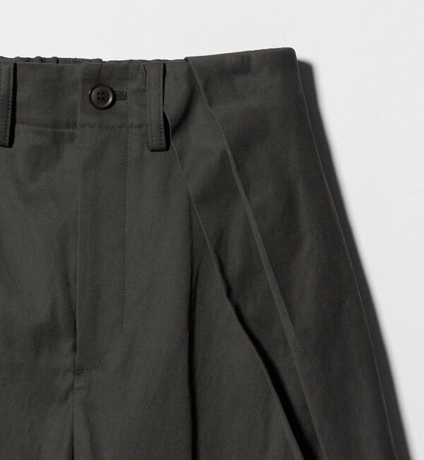 ASTRAET「＜ASTRAET＞コットン ギャバ 2タック テーパードパンツ」|チノ|
