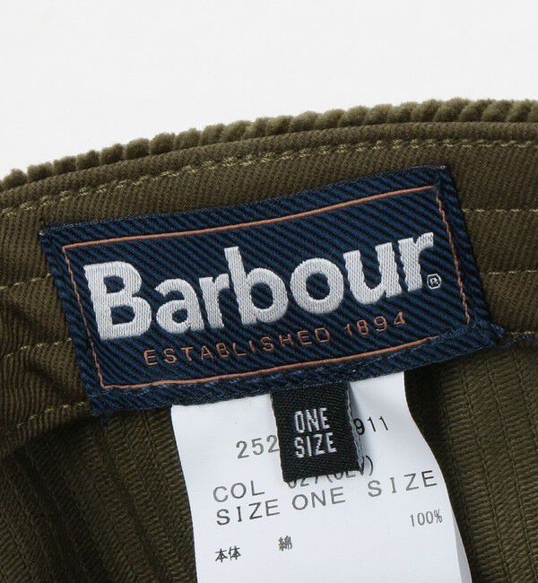 UNITED ARROWS「＜Barbour＞Prestonコーデュロイキャップ」|キャップ・キャスケット|