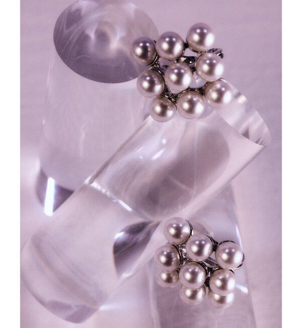 UNITED ARROWS「＜IRIS 47＞axis SQ P/PL イヤリング」|イヤリング|