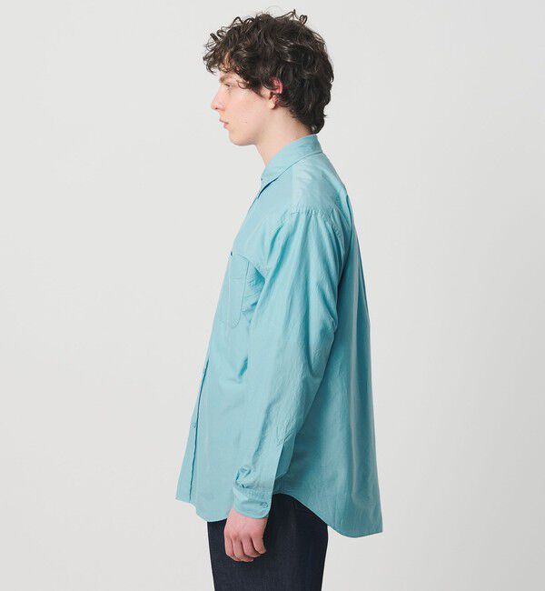 UNITED ARROWS「ヨネザワ シルクポプリン ボタンダウン シャツ「 SLOW &　」」|シャツ・ブラウス|