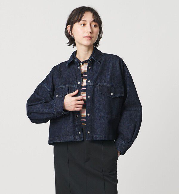 UNITED ARROWS「デニム ワークジャケット」|デニムジャケット|