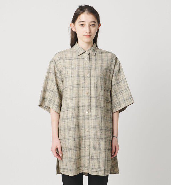 UNITED ARROWS「RICCERI シャツ チュニックワンピース」|ワンピース|