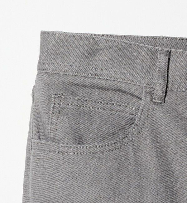 UNITED ARROWS「ドリル 5ポケット  ベーシック テーパード ノープリーツ パンツ」|チノ|