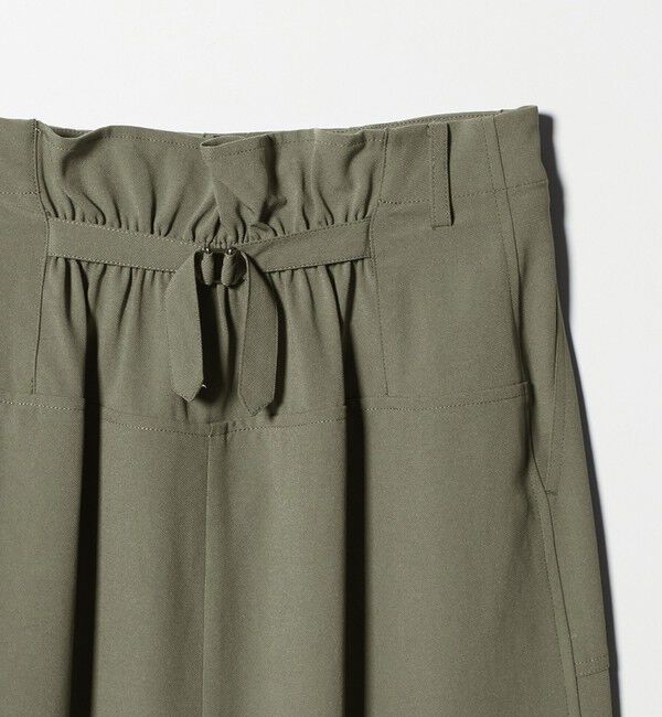 UNITED ARROWS「アセテートポリエステル ベイカースカート」|タイト|