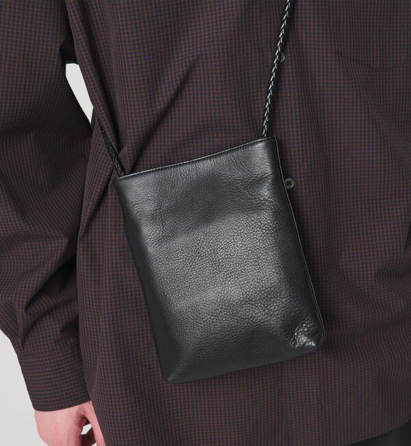 UNITED ARROWS「UNFINISHED LEATHER SACOCHE/アンフィニッシュドレザー サコッシュ」|ショルダー・メッセンジャー|