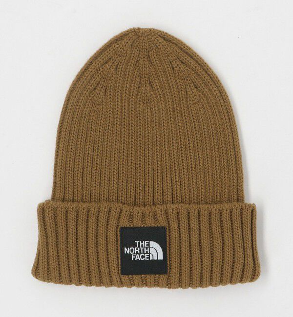 UNITED ARROWS green label relaxing「＜THE NORTH FACE＞ロゴ ビーニー」|ニット帽|DK.BROWN