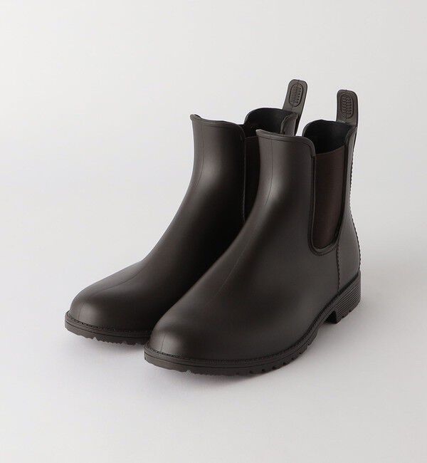 UNITED ARROWS green label relaxing「【WEB限定】 サイドゴア レイン ブーツ 2」|レインシューズ|DK.BROWN