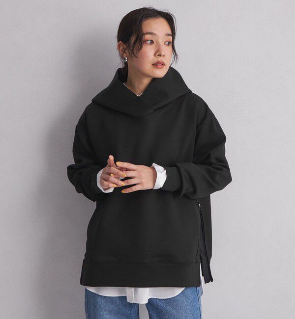 UNITED ARROWS green label relaxing「【WEB限定】＜at ease＞ダンボール フーディ」|パーカー|