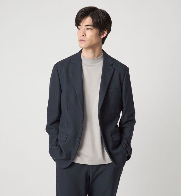 UNITED ARROWS green label relaxing「TRA シャーク ナロー ジャケット 」|テーラードジャケット|NAVY