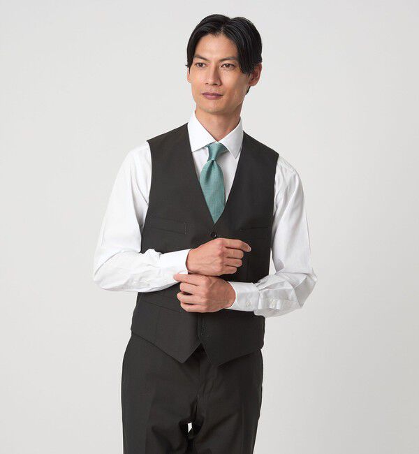 UNITED ARROWS green label relaxing「コットン ブロード ワイドカラー ドレスシャツ -形態安定-」|シャツ・ブラウス|