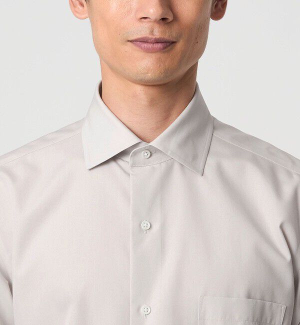 UNITED ARROWS green label relaxing「コットン ブロード ワイドカラー ドレスシャツ -形態安定-」|シャツ・ブラウス|