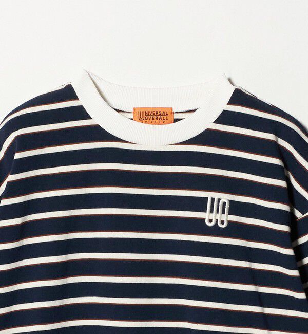 UNITED ARROWS green label relaxing「【別注】＜UNIVERSAL OVERALL＞ボーダー ロングスリーブ / キッズ  140cm-160cm」|Tシャツ・カットソー|