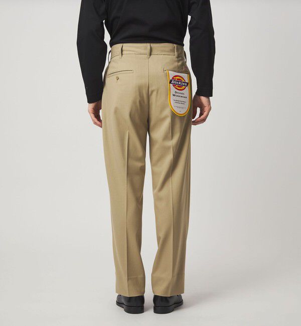 UNITED ARROWS green label relaxing「【別注】＜Dickies＞GLR TR 1プリーツ ワイドテーパード パンツ スラックス」|スラックス|