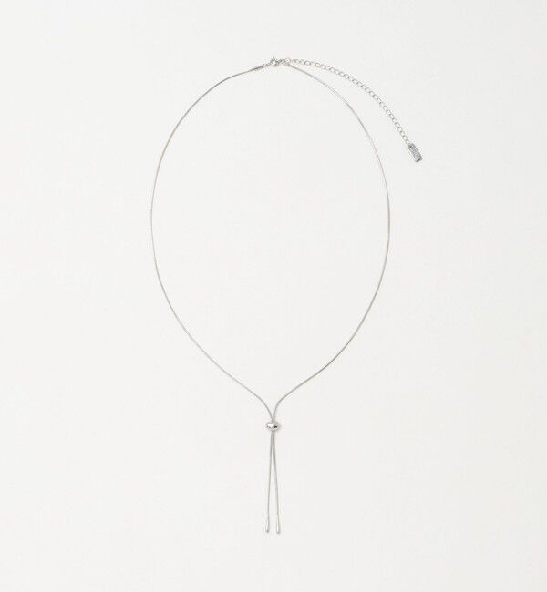 UNITED ARROWS green label relaxing「シズクエンド スライドパーツ ネックレス」|ネックレス|