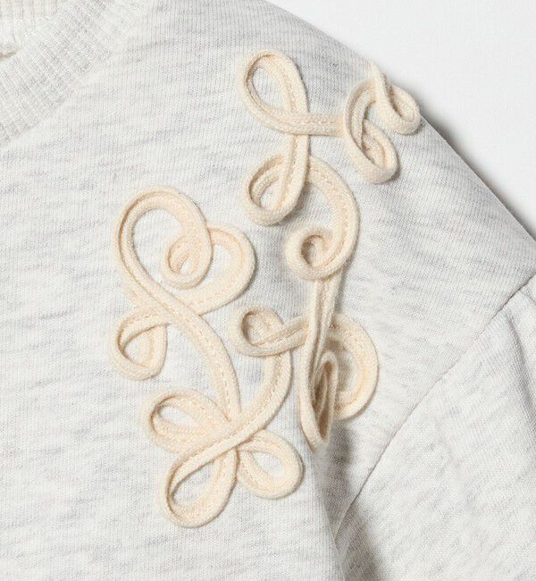 UNITED ARROWS green label relaxing「裏毛 コードシシュウ プルオーバー / スウェット / トレーナー / キッズ  100cm-130cm」|スウェット・ジャージ|