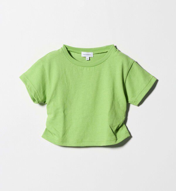 UNITED ARROWS green label relaxing「【WEB限定】サイドギャザー チビ Tシャツ 100cm-160cm」|Tシャツ・カットソー|