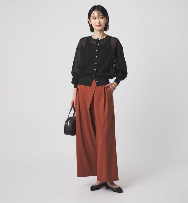 UNITED ARROWS green label relaxing「シアー フォルム カーディガン ウォッシャブル」|カーディガン|