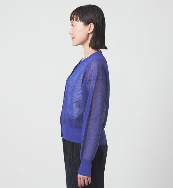UNITED ARROWS green label relaxing「シアー フォルム カーディガン ウォッシャブル」|カーディガン|