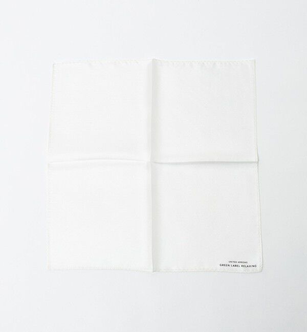 UNITED ARROWS green label relaxing「GLR シルク ソリッド ポケットチーフ」|その他|