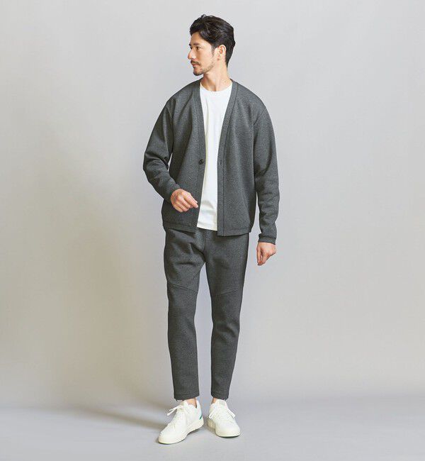 BEAUTY&YOUTH UNITED ARROWS「【WEB限定 WARDROBE SMART】ダブルニット イージーパンツ/セットアップ対応」|チノ|