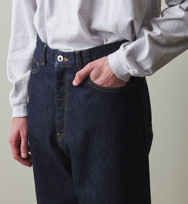 STEVEN ALAN「＜Steven Alan＞ 13.5oz デニム 5ポケット バギー テーパード パンツ」|デニム|