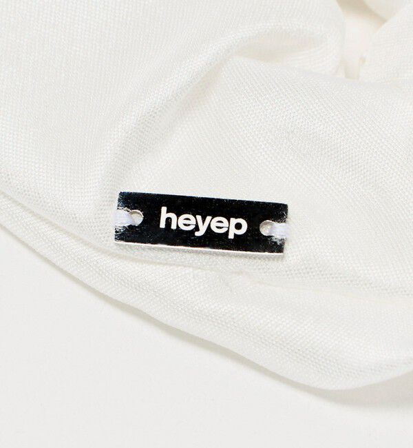 BEAUTY&YOUTH UNITED ARROWS「＜heyep＞Silk Heart Scrunchie ハート シュシュ/Medium」|ヘアゴム・シュシュ|