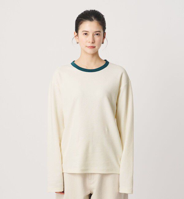 BEAUTY&YOUTH UNITED ARROWS「パイル リンガー ロングスリーブTシャツ」|Tシャツ・カットソー|