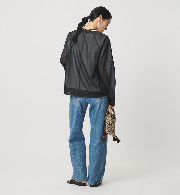 BEAUTY&YOUTH UNITED ARROWS「オーガンジー ラグランスリーブカットソー ウォッシャブル」|Tシャツ・カットソー|