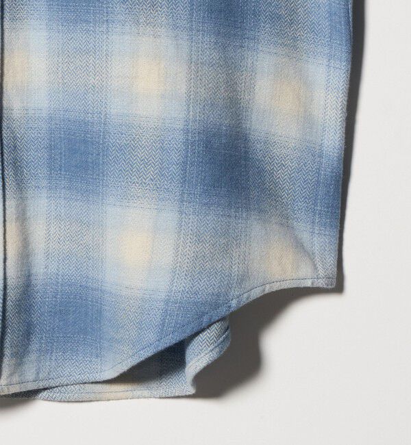 NICE WEATHER「＜NICE WEATHER＞ネルチェック ワークシャツ」|シャツ・ブラウス|