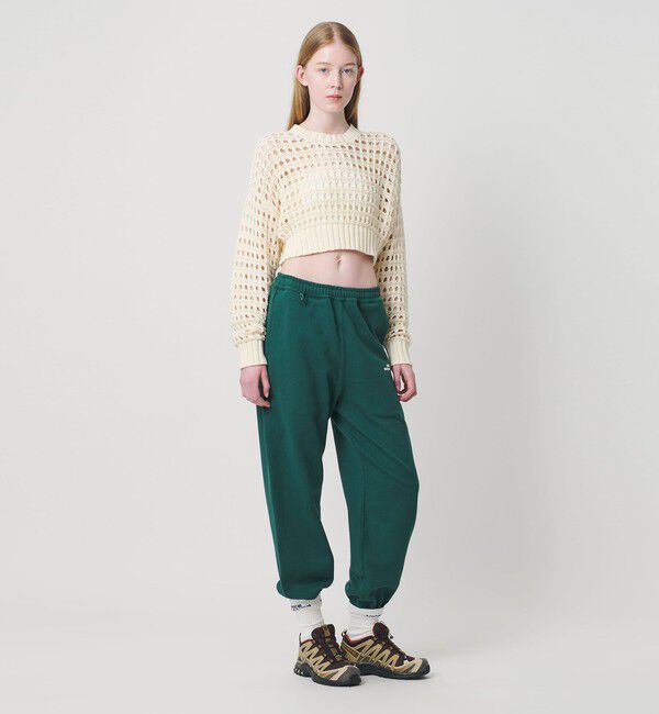 NICE WEATHER「＜NICE WEATHER＞メッシュ プルオーバーニット」|ニット・セーター|