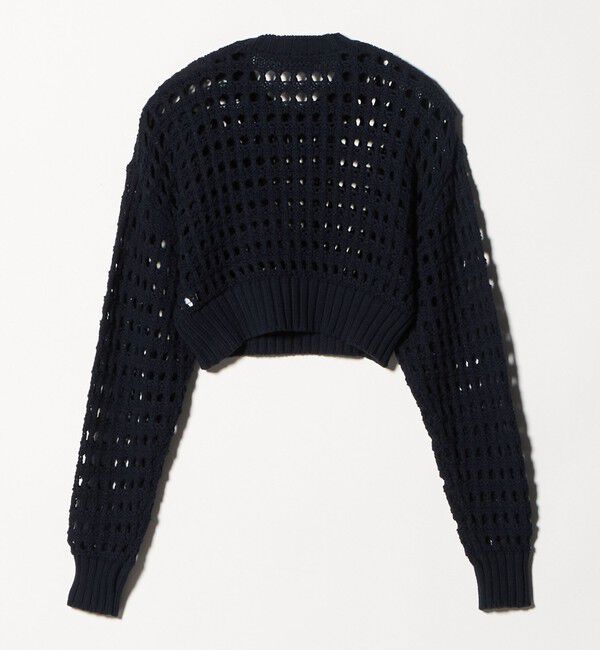 NICE WEATHER「＜NICE WEATHER＞メッシュ プルオーバーニット」|ニット・セーター|