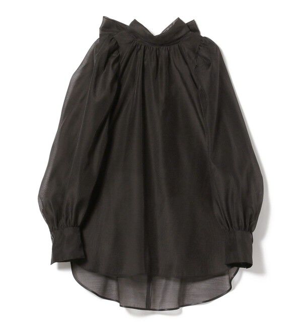 Demi-Luxe BEAMS 「オーガンジー リボンブラウス」|シャツ・ブラウス|